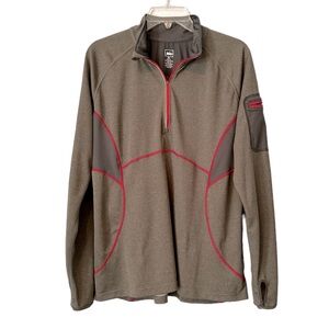 REI Active Quarter Zip Top Gray